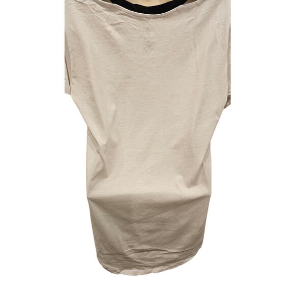 NWT Disney Cruella Deville M open shoulder Villan black white 101 dalmations NEW - Picture 3 of 7